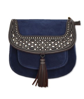 Bolso grande adorno moña de ante | Varios colores