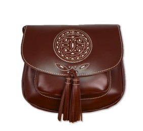 Bolso grande adorno óvalo | Varios colores