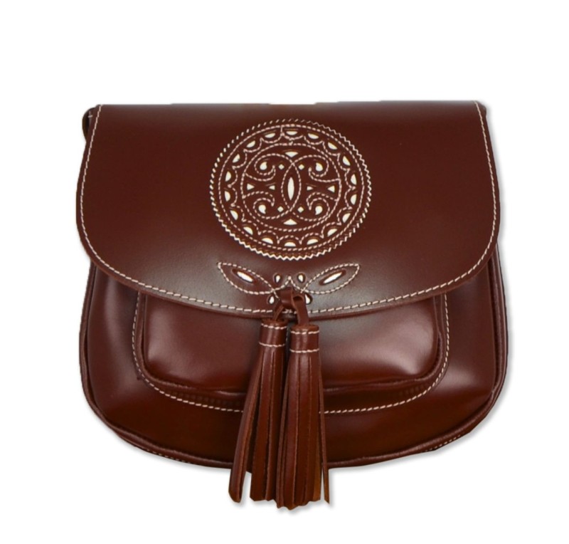 Bolso grande adorno óvalo | Varios colores