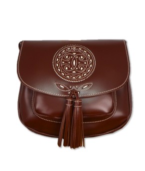 Bolso grande adorno óvalo | Varios colores