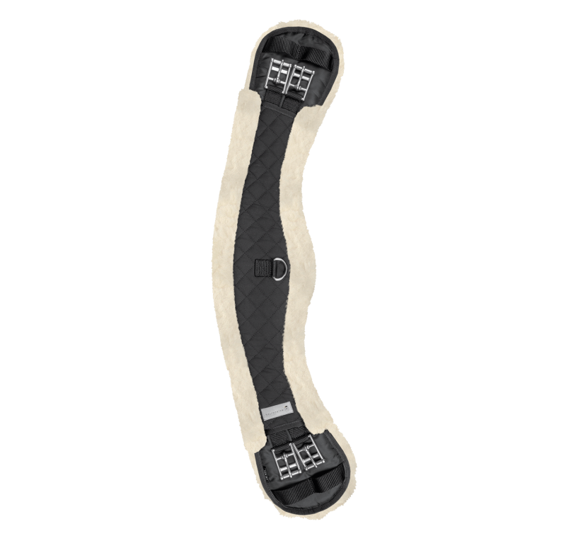 Cincha corta tipo luna | Forrada con pelo