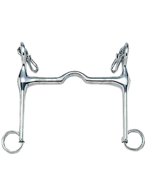 Bocado de polo fijo inoxidable