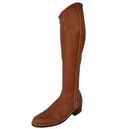 Bota 1850 Los Nietos serraje avellana | Piso suela