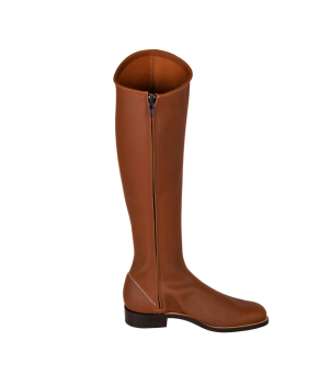 Bota 1850 Los Nietos serraje avellana | Piso suela