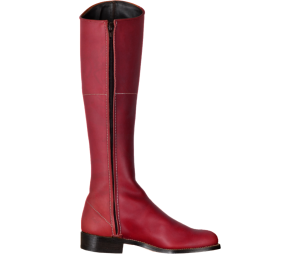 Bota piel flor de ternera 'Los Nietos' 1850 | Piso suela | Cereza