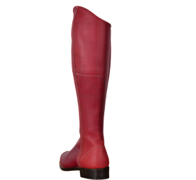 Bota piel flor de ternera 'Los Nietos' 1850 | Piso suela | Cereza