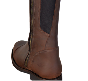 Bota de trabajo 'Lea Vicens' | Suela vibram | Chocolate