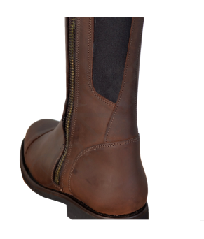 Bota de trabajo 'Lea Vicens' | Suela vibram | Chocolate