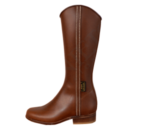 Bota cadete cremallera interior | Modelo 149 | Castaña