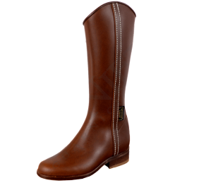 Bota cadete cremallera interior | Modelo 149 | Castaña