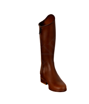 Bota cadete cremallera interior | Modelo 149 | Castaña