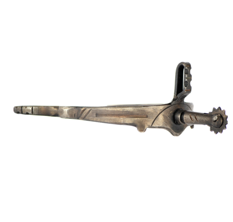 Espuela vaquera 'Los Nietos' | Gallo recto | Ruleta inglesa