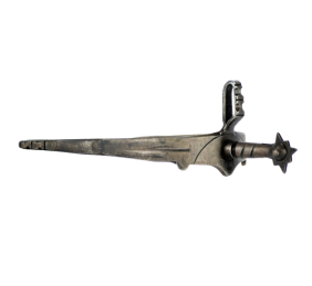 Espuela vaquera 'Los Nietos' | Gallo recto | Ruleta vaquera