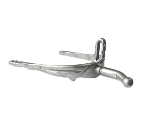 Espuela vaquera 'Los Nietos' | Inoxidable | Gallo redondo recto