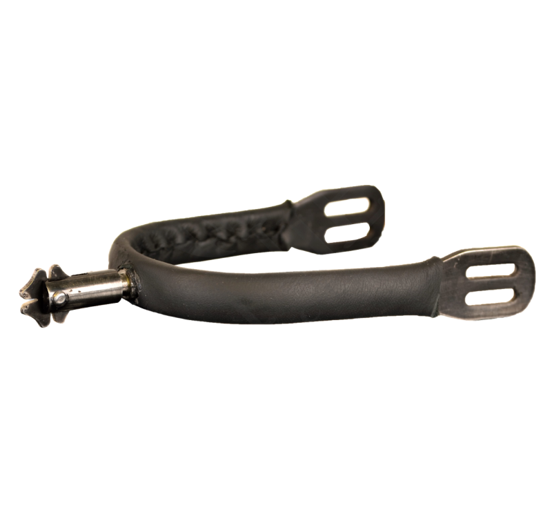 Espuela forrada 'Los Nietos' | Acero inoxidable envejecido