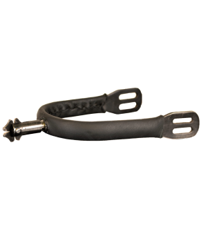 Espuela forrada 'Los Nietos' | Acero inoxidable envejecido