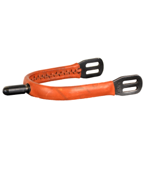 Espuela forrada 'Los Nietos' | Acero inoxidable envejecido