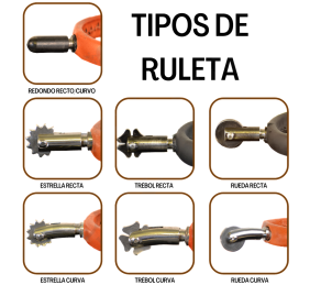 Espuela forrada 'Los Nietos' | Acero inoxidable
