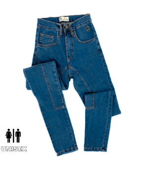 Pantalón para montar vaquero elástico | Oscuro