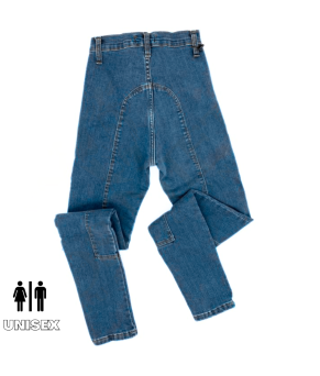 Pantalón para montar vaquero elástico | Oscuro