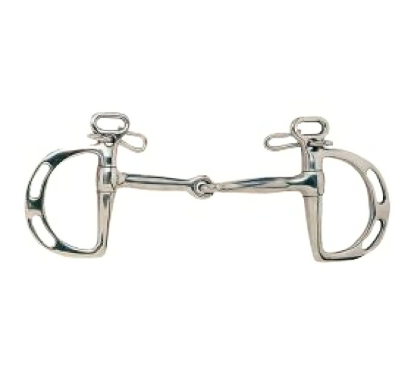 Bocado inglés goyoaga| Embocadura partida o filete