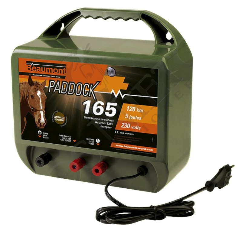 Pastor eléctrico para conectar a red paddock 165