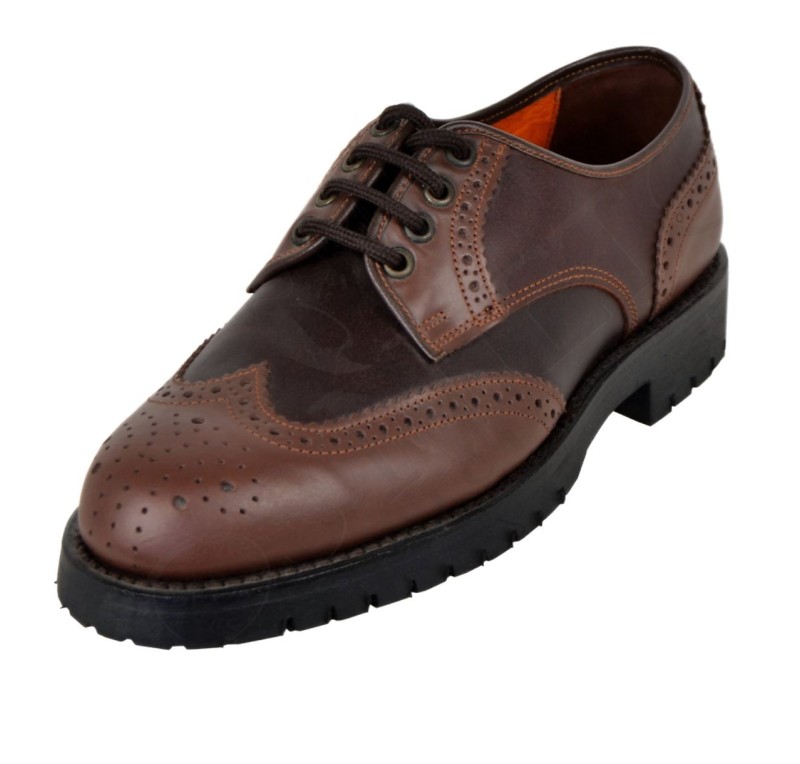 Zapato 1352 | Piso Montaña | Color Castaña