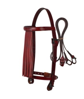 Cabezada vaquera 'Los Nietos' | Hebilla fragua