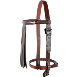 Cabezada vaquera 'Los Nietos' | Hebilla fragua