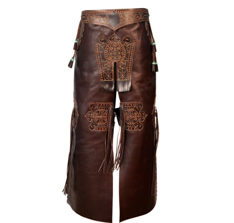 Zahón artesano 'Los Nietos' picado superior | Color engrasado