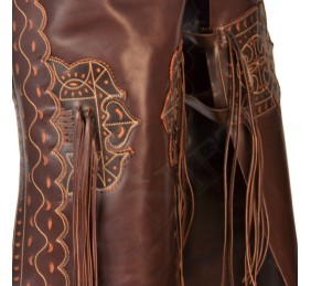 Zahón artesano 'Los Nietos' picado superior | Color engrasado