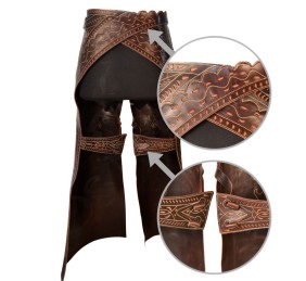 Zahón artesano 'Los Nietos' picado superior | Color engrasado