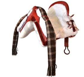 Silla de montar vaquera de fibra modelo Dalia | Cereza