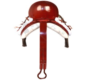 Silla de montar vaquera de fibra modelo Dalia | Cereza