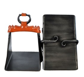 Estribo vaquero 'Los Nietos' personalizado | Fragua modelo 'Premium'