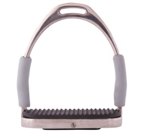 Estribo de seguridad BR Flexx con taco negro