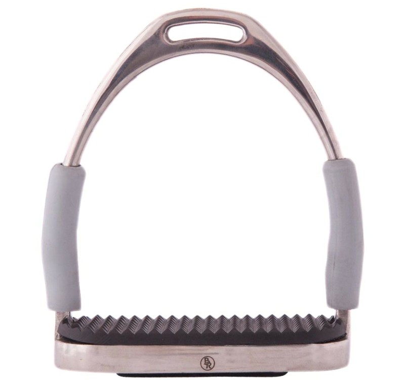 Estribo de seguridad BR Flexx con taco negro