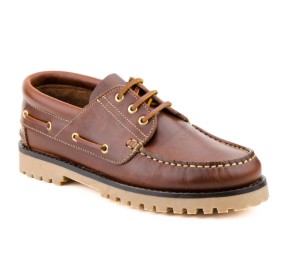 Zapato náutico de cuero Mod 2414