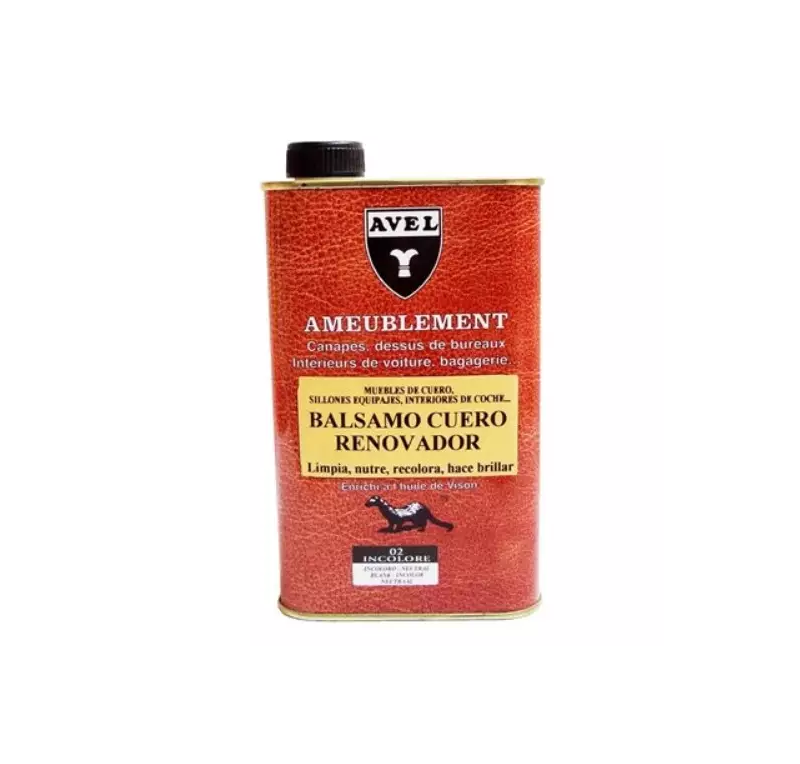 Bálsamo renovador para cuero líquido Avel Ameublement | 500 ml
