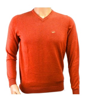 Jersey de punto cuello de pico Teckel