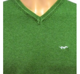 Jersey de punto cuello de pico Teckel