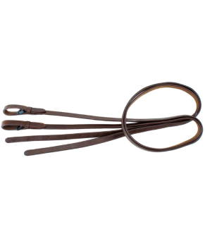 Falsa rienda vaquera de cuero Kamell