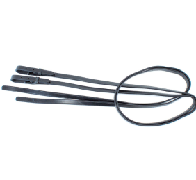 Falsa rienda vaquera de cuero Kamell