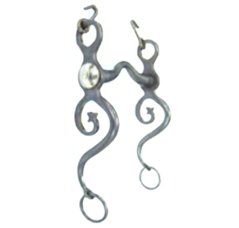 Bocado alta escuela López | Acero envejecido