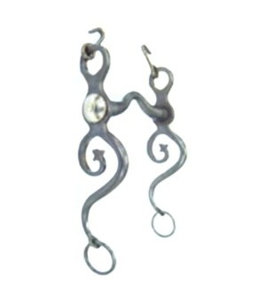 Bocado alta escuela López | Acero envejecido