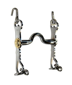 Bocado portugués alta escuela | Embocadura asa caldera