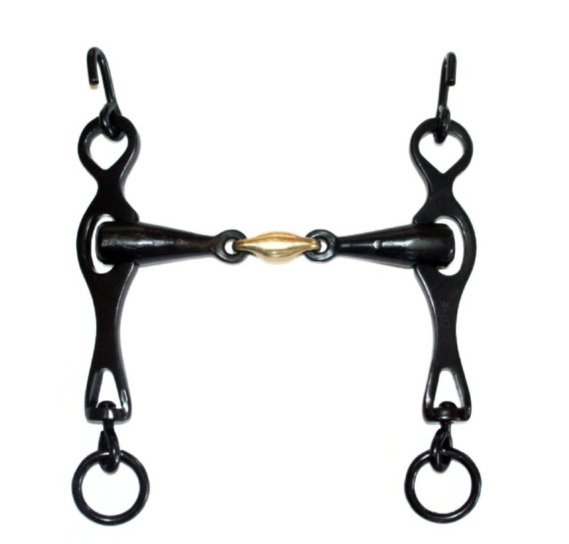 Bocado portugués López | Embocadura partida de 3 piezas