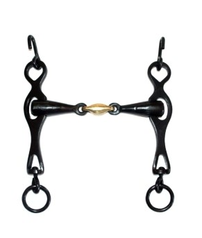 Bocado portugués López | Embocadura partida de 3 piezas