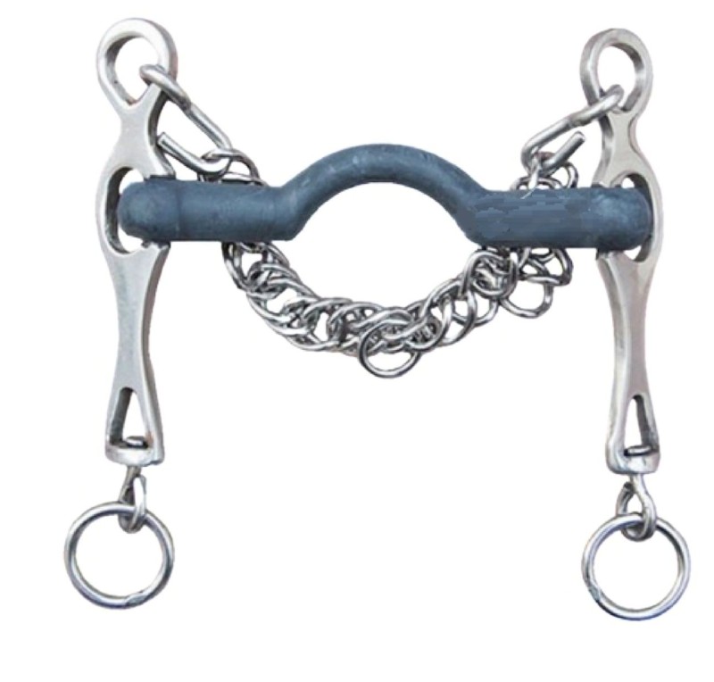 Bocado portugués López | Embocadura goma