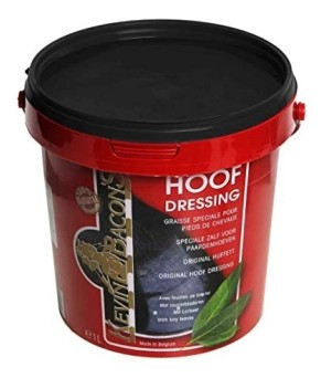 Pomada para cascos Kevin Bacon's negra | 1 litro